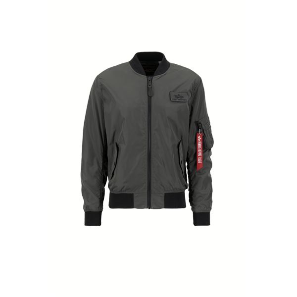 Alpha Industries Bunda MA-1 TTC šedočerná, M