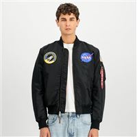 Alpha Industries Jacket MA-1 NASA black, M