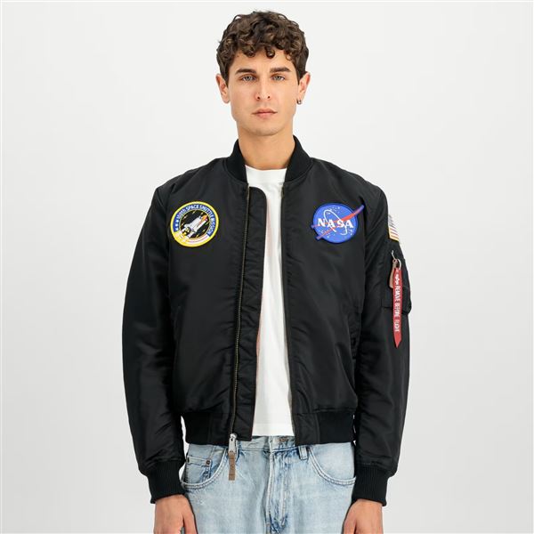 Alpha Industries Jacket MA-1 NASA black, M