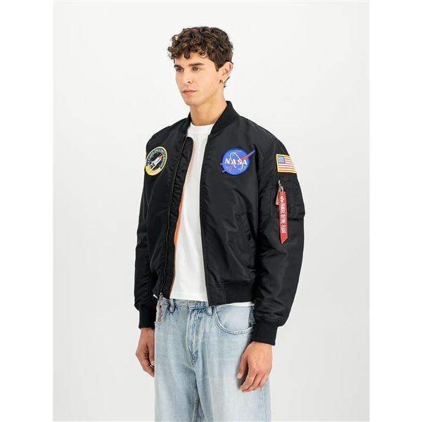 Alpha Industries Jacket MA-1 NASA black, M