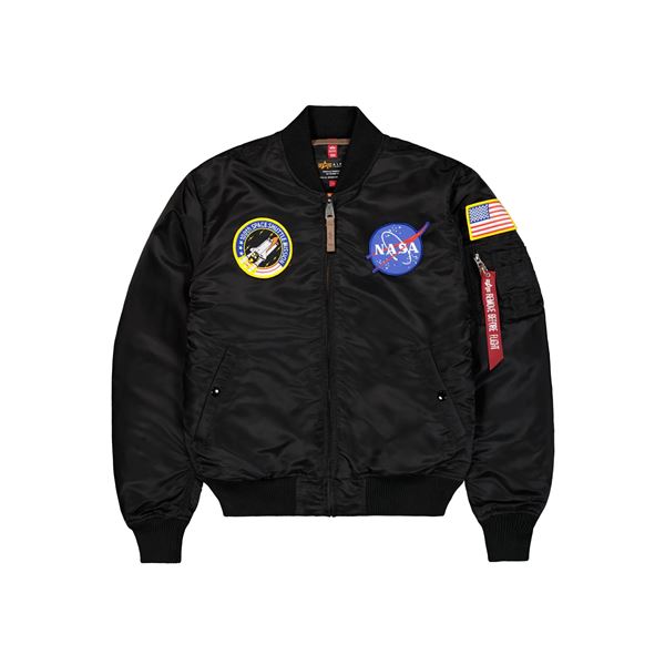 Alpha Industries Jacket MA-1 NASA black, M