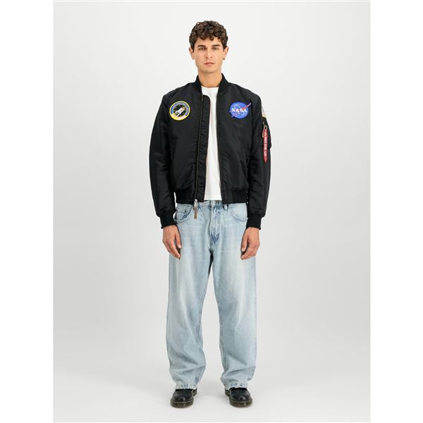 Alpha Industries Jacket MA-1 NASA black, M
