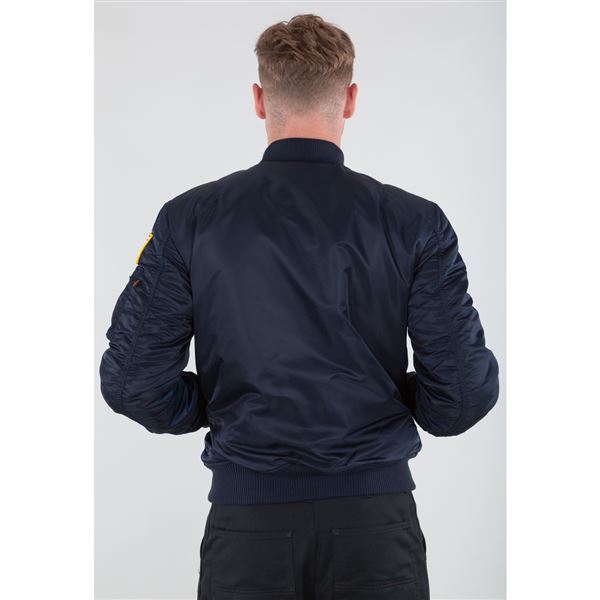 Alpha Industries Jacket MA-1 VF NASA, rep.blue M