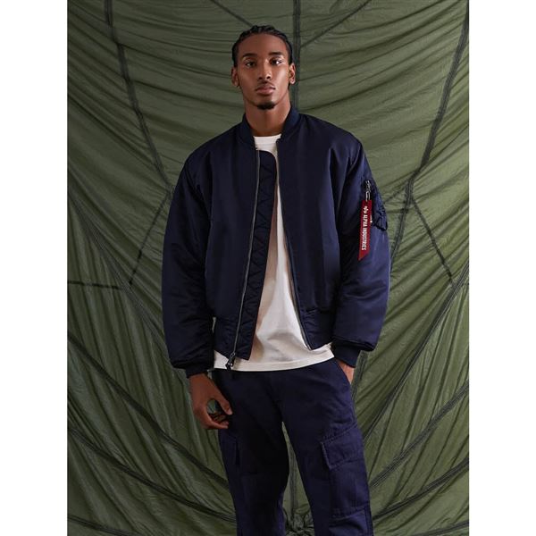 Alpha Industries Jacket MA-1 HERITAGE rep.blue, M