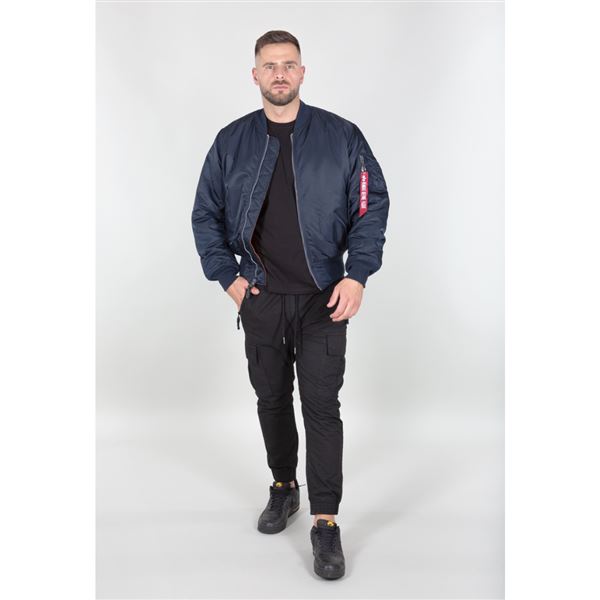 Alpha Industries Jacket MA-1 HERITAGE rep.blue, S