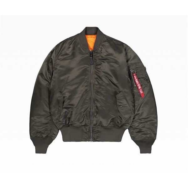 Alpha Industries Bunda MA-1 HERITAGE šedá, M