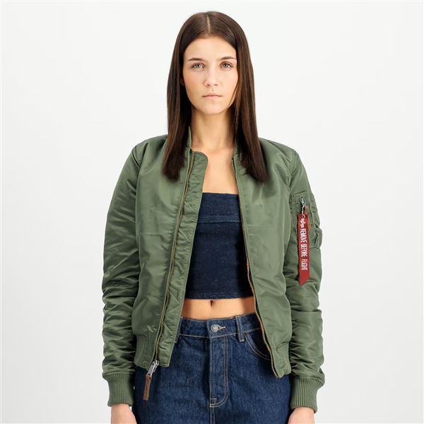Alpha Industries Dámská bunda MA-1 VF 59 zelená, S