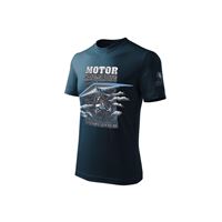 ANTONIO T-Shirt with motorized hang glider MOTOR HANG-GLIDING, blue, M