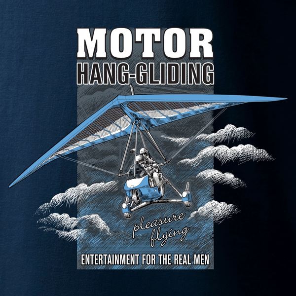 ANTONIO Tričko MOTOR HANG-GLIDING, L