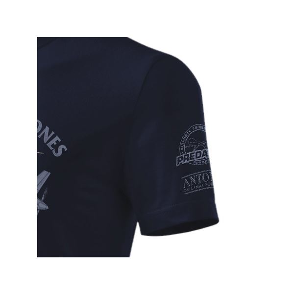 ANTONIO T-Shirt with drone MQ-9 REAPER, blue, XXL