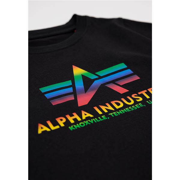 Alpha Industries Dětské tričko Metal černé, vel 16