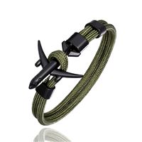 Airplane Bracelet khaki/black, 21 cm