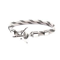 Airplane Bracelet greyblack/silver, 21 cm