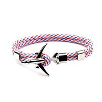 Airplane Bracelet tricolora/silver, 21 cm