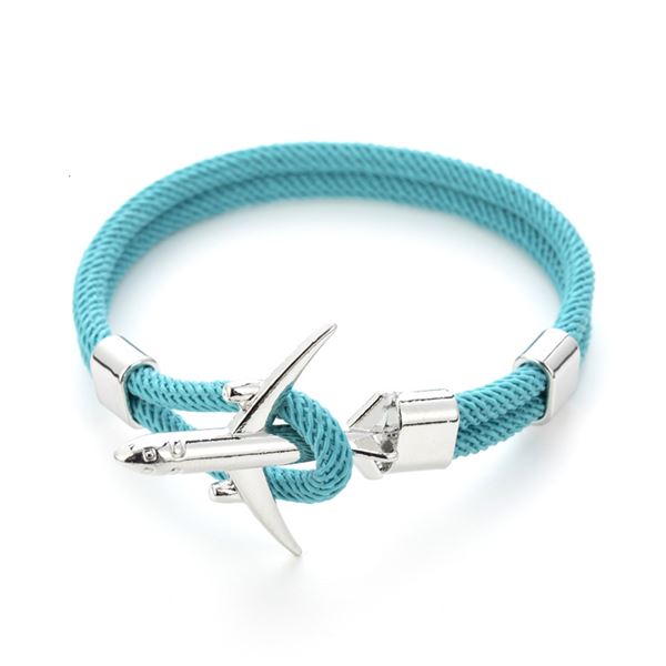 Airplane Bracelet Child - sky blue, 16 cm