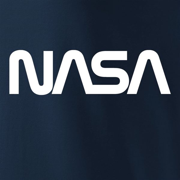 ANTONIO Tričko logo NASA modré, XXL