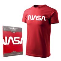 ANTONIO Tričko logo NASA červené, M