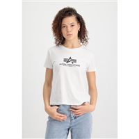 Alpha Industries Women T-shirt New Basic white, XL
