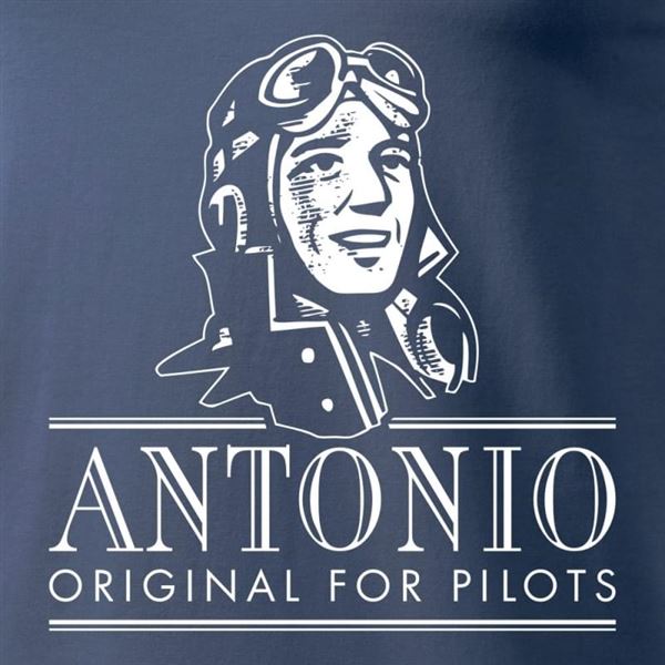 ANTONIO T-Shirt with nose art BRIEFING TIME, M