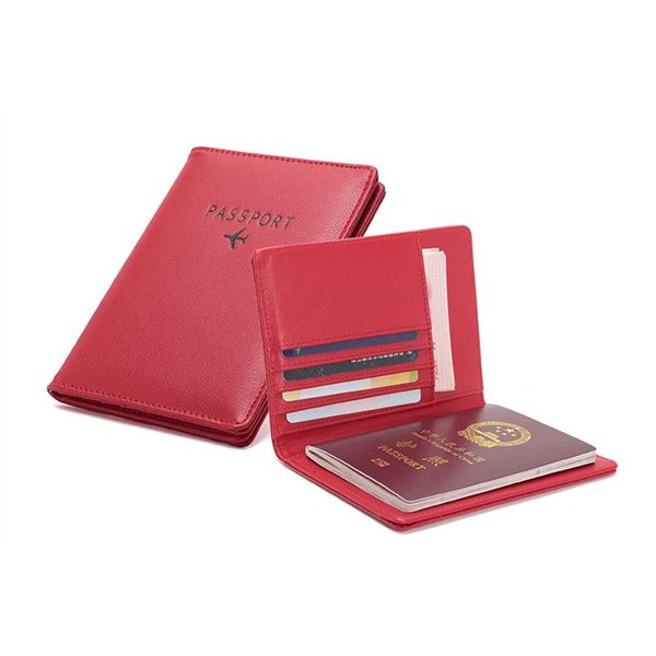 Passport Cover, Red