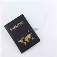 Obal na pas / doklady - Svět, černý