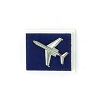 Gulfstream IV Pin Badge, silver