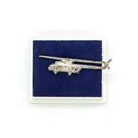 MIL Mi-8 Pin Badge, silver