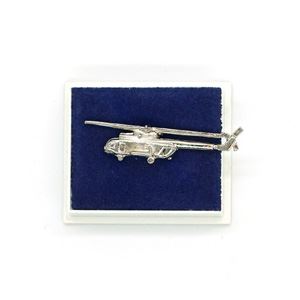 MIL Mi-8 Pin Badge, silver