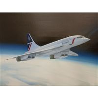 Concorde Space Wall Painting