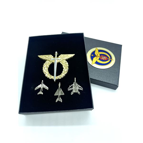 Set of pins Czech Air Force