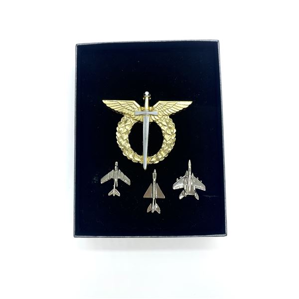 Set of pins Czech Air Force