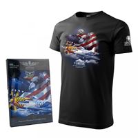 ANTONIO T-Shirt P-51 MUSTANG, L