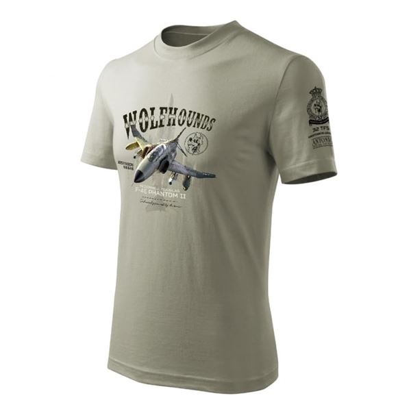 ANTONIO T-shirt with fighter F-4E PHANTOM II, L