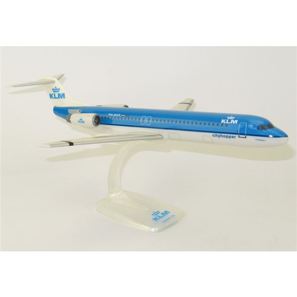 Model Fokker F100 KLM cityhopper 1:100