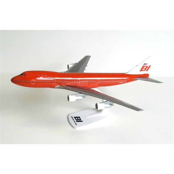 Model B747 Braniff "Big Orange" 1:250