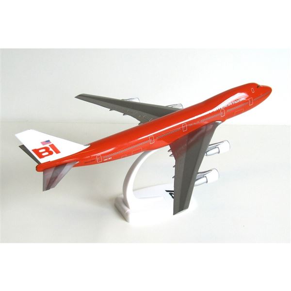 Model B747 Braniff "Big Orange" 1:250