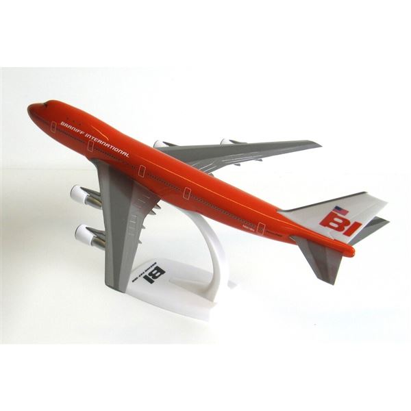 Model B747 Braniff "Big Orange" 1:250