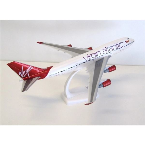 Model B747 Virgin Atlantic Airways 2010 Barbarella 1:250