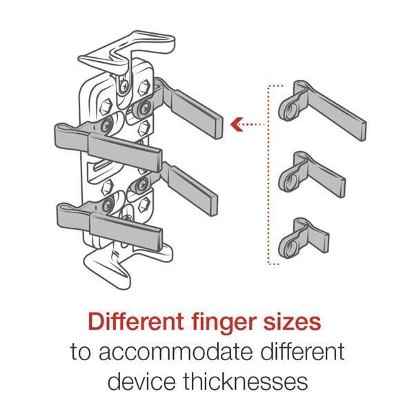 RAM® Univerzální držák Finger-Grip™ se základnou třmenu