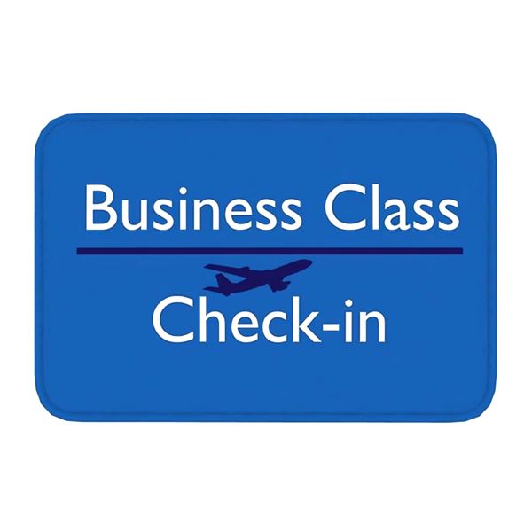 Business Class Doormat blue