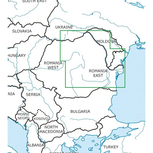 Romania East VFR Chart 2024
