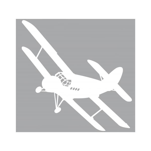 Sticker AN-2, Large - White