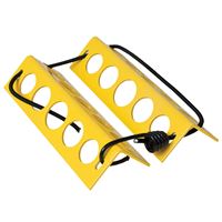 Aircraft Chocks Aluminium (pair) Yellow