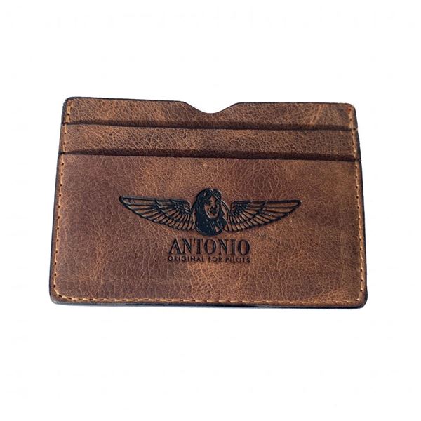 ANTONIO Leather card case SHELTER