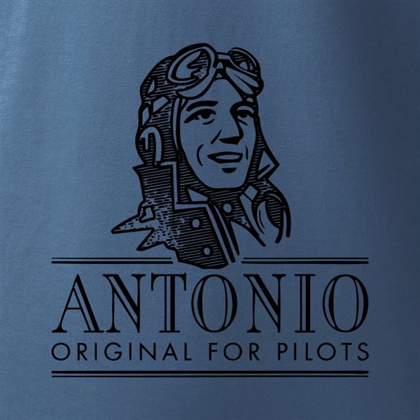 ANTONIO T-shirt SKYDIVING CHALLANGE blue, L