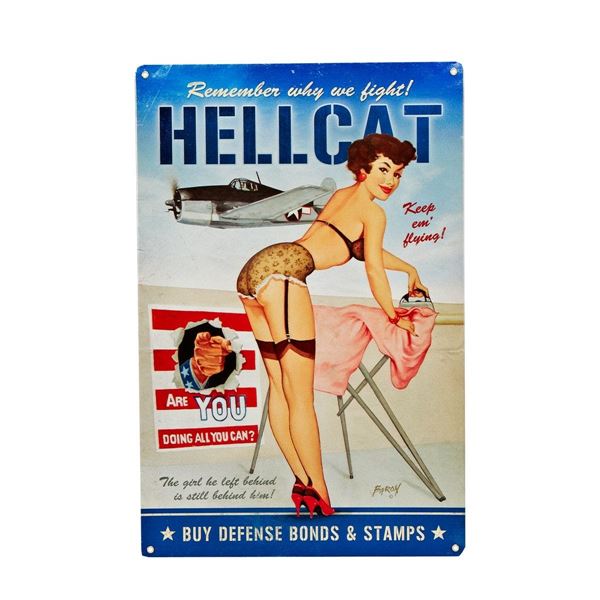 Sign "F6F Hellcat"