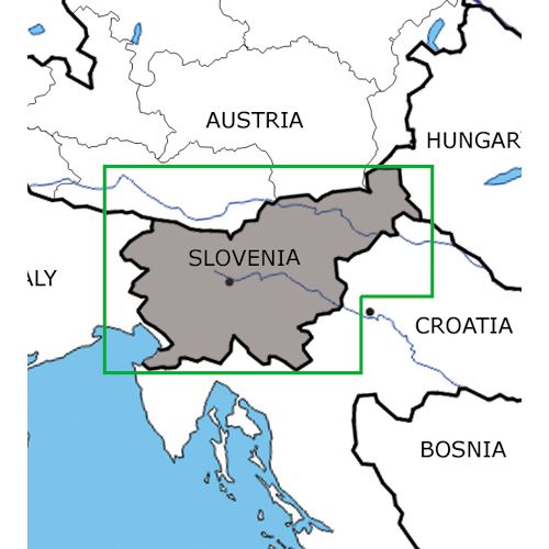 Slovenia VFR ICAO Chart 2024