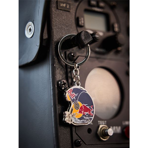 RED BULL Coin Keyring navy