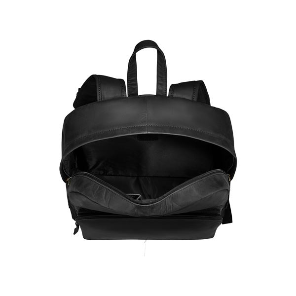 RED BULL Leather Backpack Flying Bulls Onyx