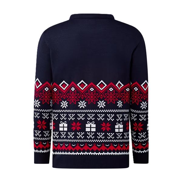 RED BULL Zimní svetr Flying Bulls modrá, L